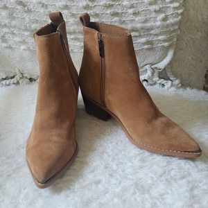 Marc Fisher Suede Booties